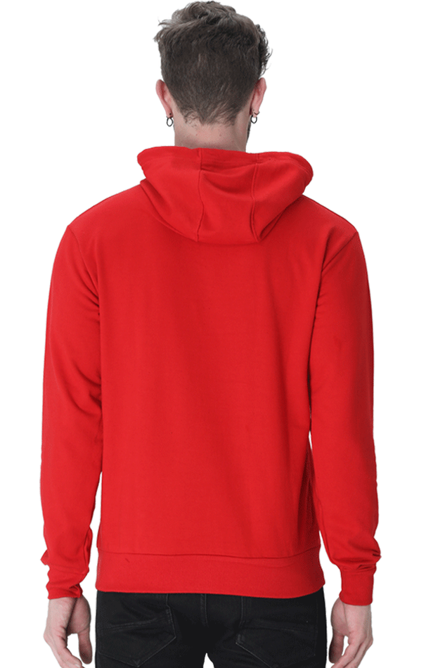 Men's printed Red variant Hoodies