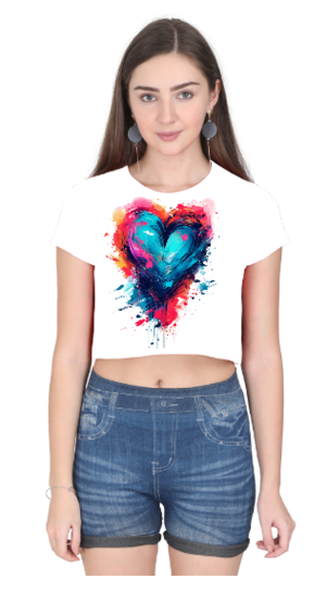 Printed premium quality Women Crop Tops