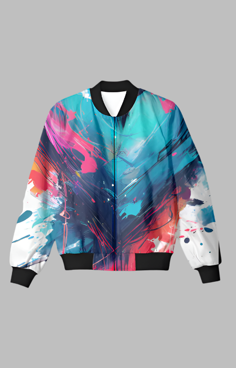 Men's premium quality printed Bomber Jacket