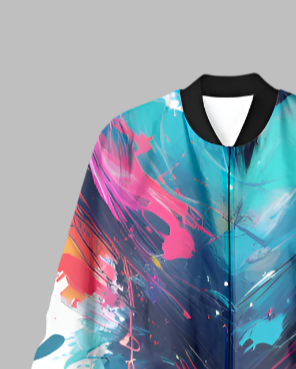 Men's premium quality printed Bomber Jacket