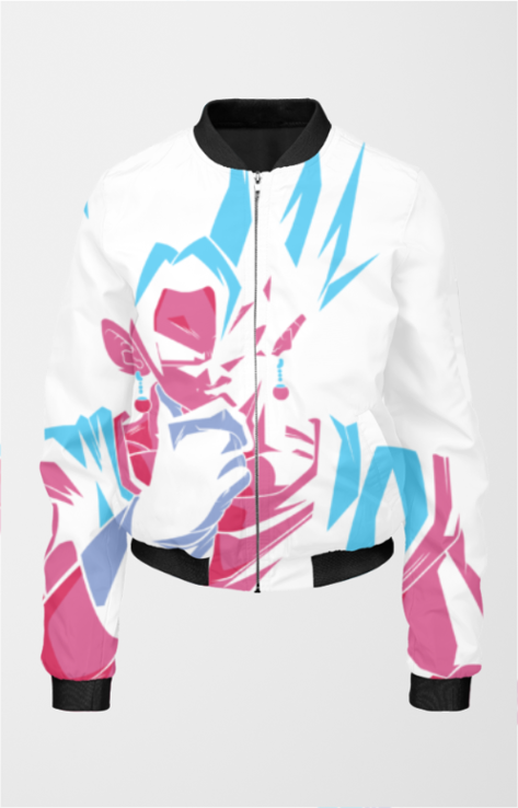 Women premium quality butterfly printed Bomber Jacket