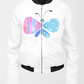 Women premium quality astronauts printed Bomber Jacket