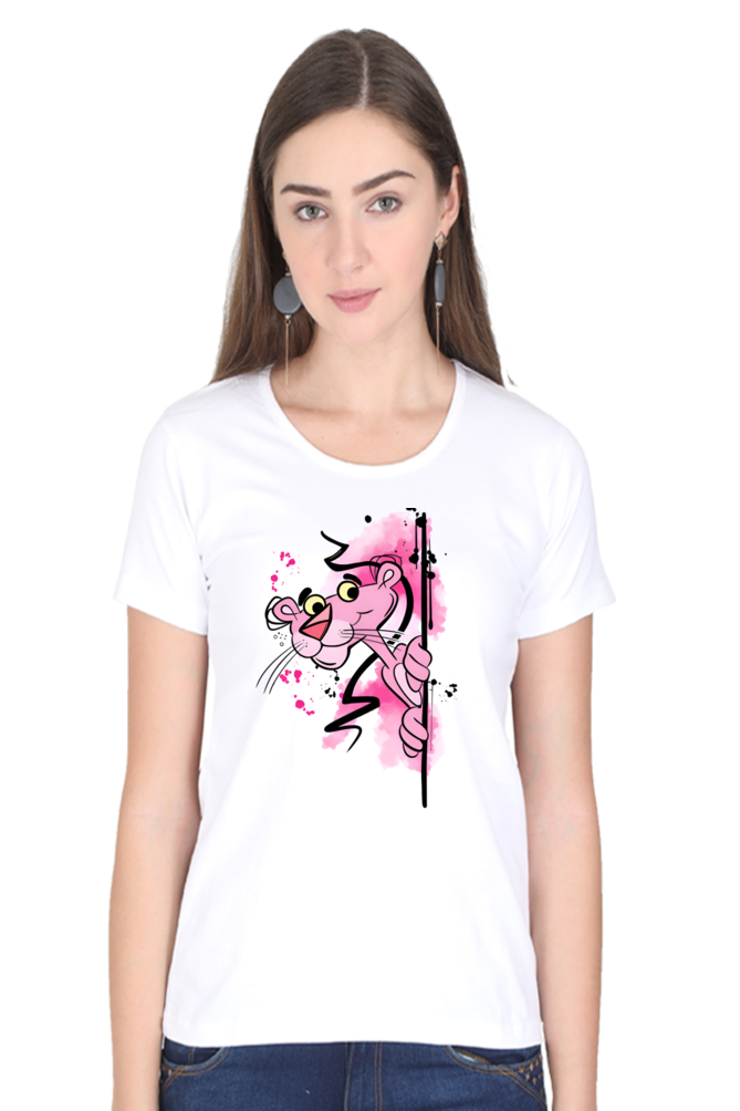 Printed premium quality light art design Women T-Shirt