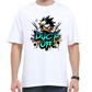 Men's t-shirt pattern with a regular rock-style fit oversized light color t-shirts