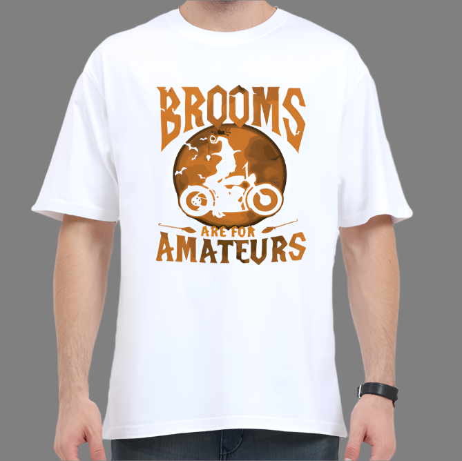 Men's Brooms-style premium quality oversized T-shirts