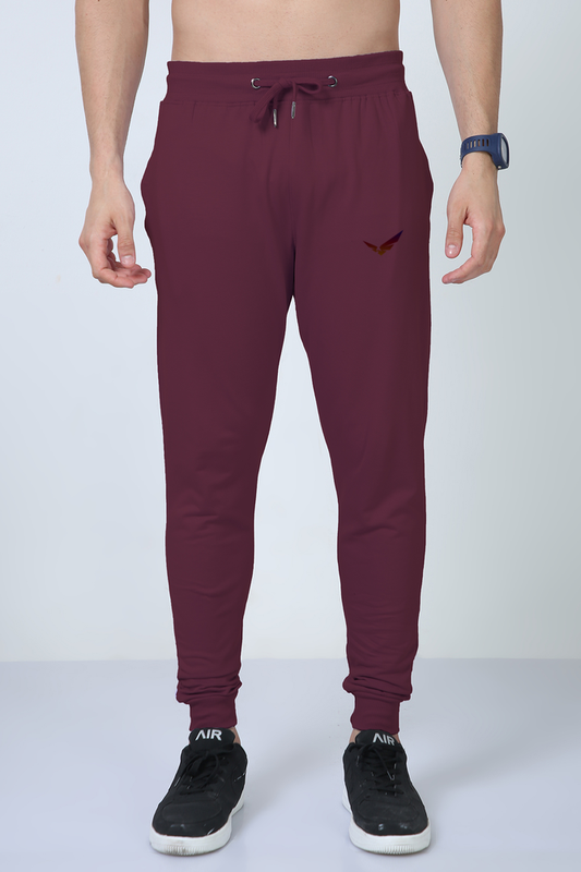 Premium quality maroon men Joggers