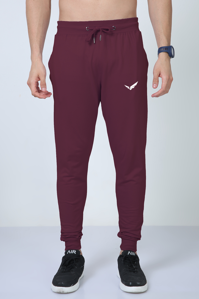 Premium quality maroon men Joggers