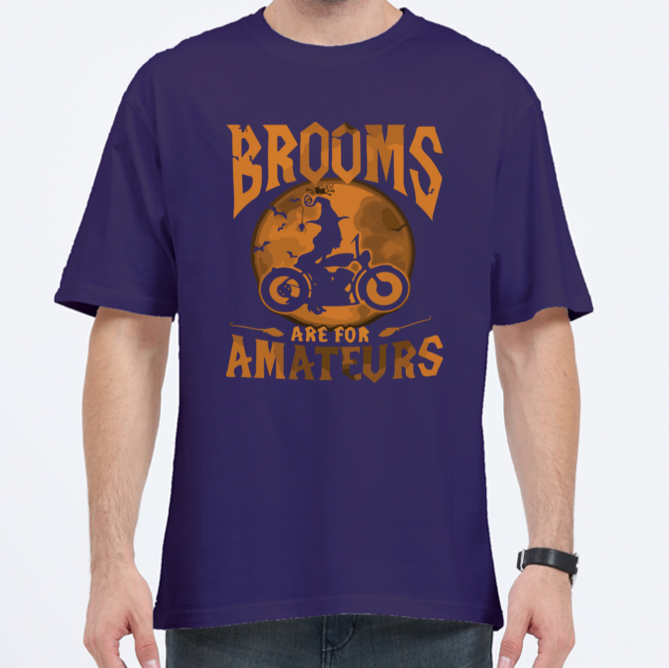 Men's Brooms-style premium quality oversized T-shirts