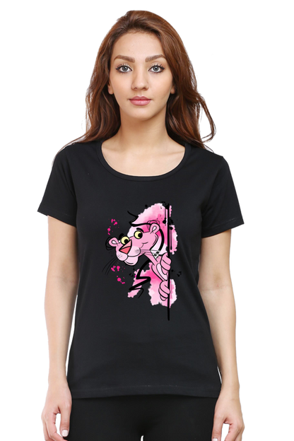 Printed premium quality Art design Women T-Shirt