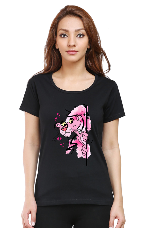 Printed premium quality Art design Women T-Shirt