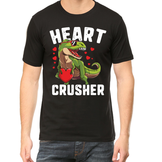 Men cluster dinosaur printed T-Shirt