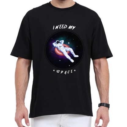 I Need Space style premium quality Men's oversized t-shirts