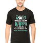 Dog Happy Premium Quality Cotton with a regular fit Men's T-Shirt