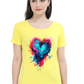 Printed premium quality love golden variant Women T-Shirt