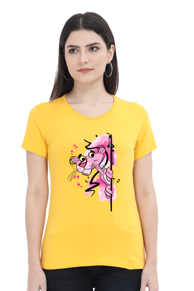 Printed premium quality Golden variant art design Women T-Shirt