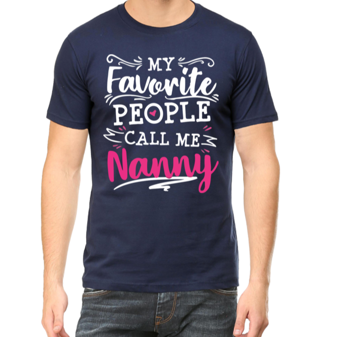 Woen call me nanny fun  and filmy  lover t-shirt