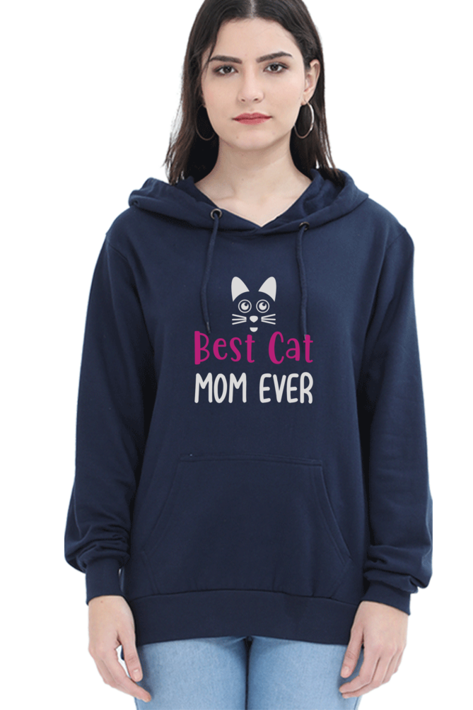 Woman best cat mom ever art design hoodies  sweatshirt