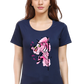 Printed premium quality Art design Women T-Shirt