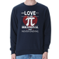 Men music lover sweatshirt with a regular fit