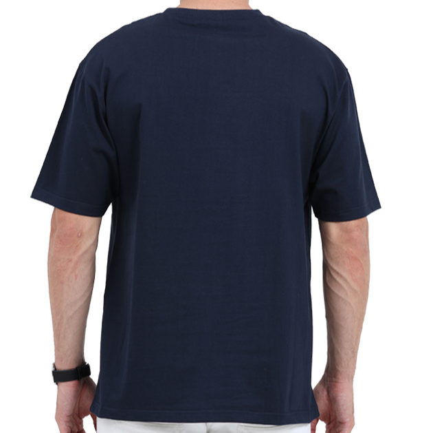 Men t-shirt pattern with a regular rock-style fit oversized blue variant t-shirts