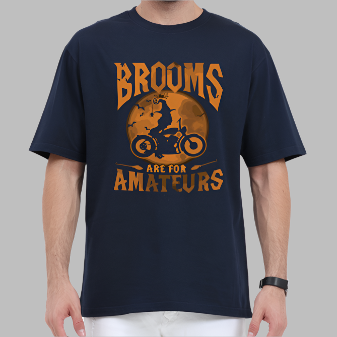 Men's Brooms-style premium quality oversized T-shirts