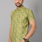 Gasperity Cotton Printed Half Sleeves Mens Casual Shirt