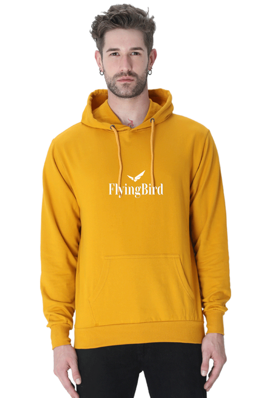 Men's printed yellow variant sweatshirt light color