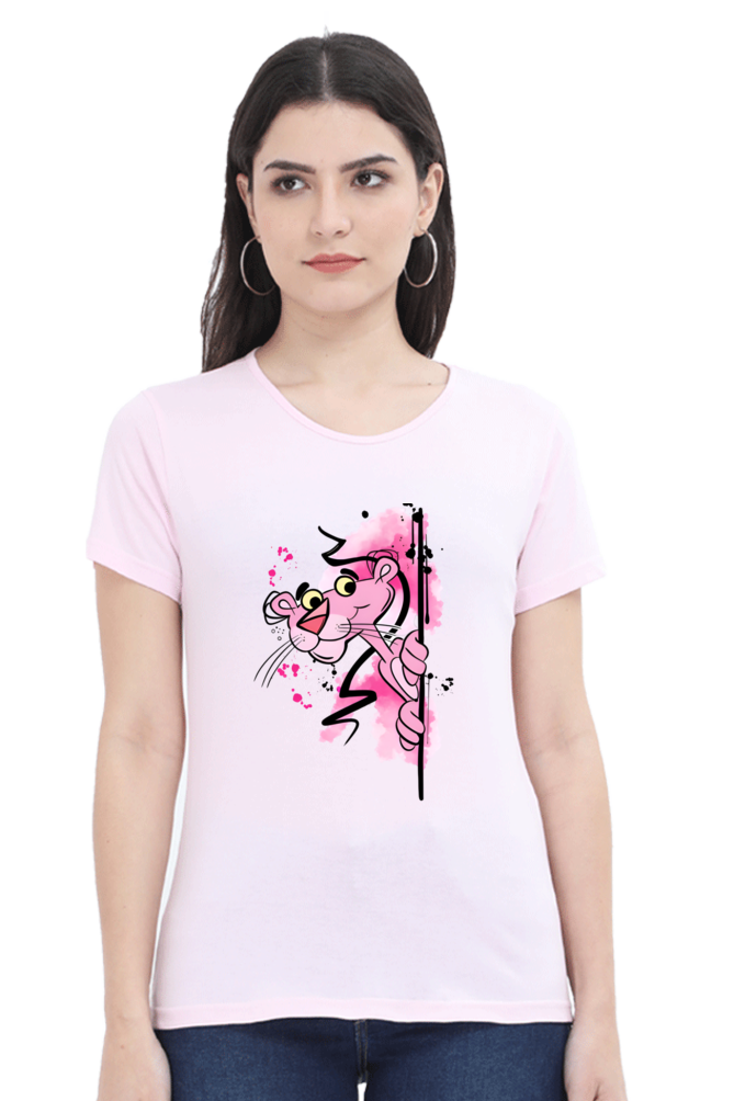 Printed premium quality light art design Women T-Shirt