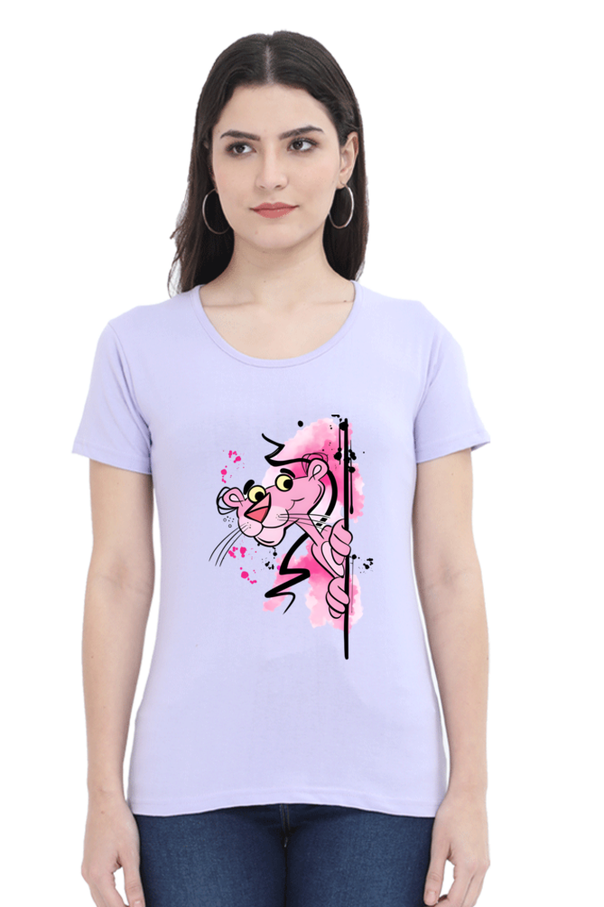 Printed premium quality light art design Women T-Shirt