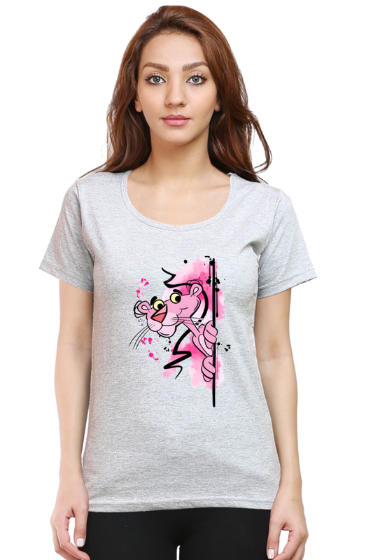 Printed premium quality light art design Women T-Shirt