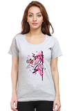 Printed premium quality light art design Women T-Shirt