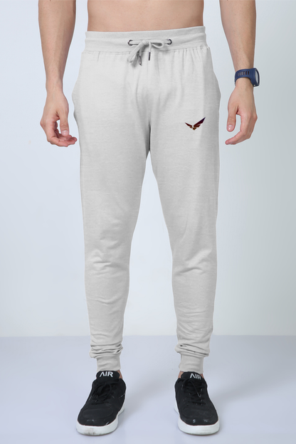 Premium quality Grey Melange color Unisex Joggers