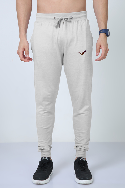 Premium quality Grey Melange color Unisex Joggers