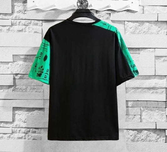 Round Neck  Cotton Mens T-Shirt