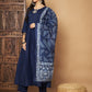 Women Anarkali Kurta with Pants Floral Print Dupatta