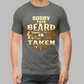 Beard-style Men's art pattern with a regular fit T-Shirts