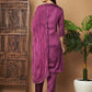 Women Embroidered Straight Kurta Set with Dupatta