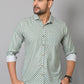 Gasperity Cotton Printed Full Sleeves Mens Casual Shirt