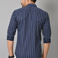 Gasperity Cotton Stripes Full Sleeves Mens Casual Shirt