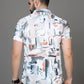 Men's Printed Rayon Half Sleeves Shirt