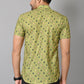 Gasperity Cotton Printed Half Sleeves Mens Casual Shirt