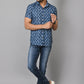 Gasperity Cotton Printed Half Sleeves Mens Casual Shirt