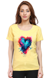 Printed premium quality love golden variant Women T-Shirt