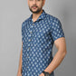 Gasperity Cotton Printed Half Sleeves Mens Casual Shirt