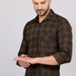 Gasperity Cotton Checks Full Sleeves Mens Casual Shirt