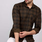 Gasperity Cotton Checks Full Sleeves Mens Casual Shirt