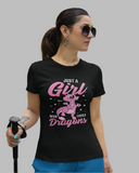 Women love dragons printed t-shirts