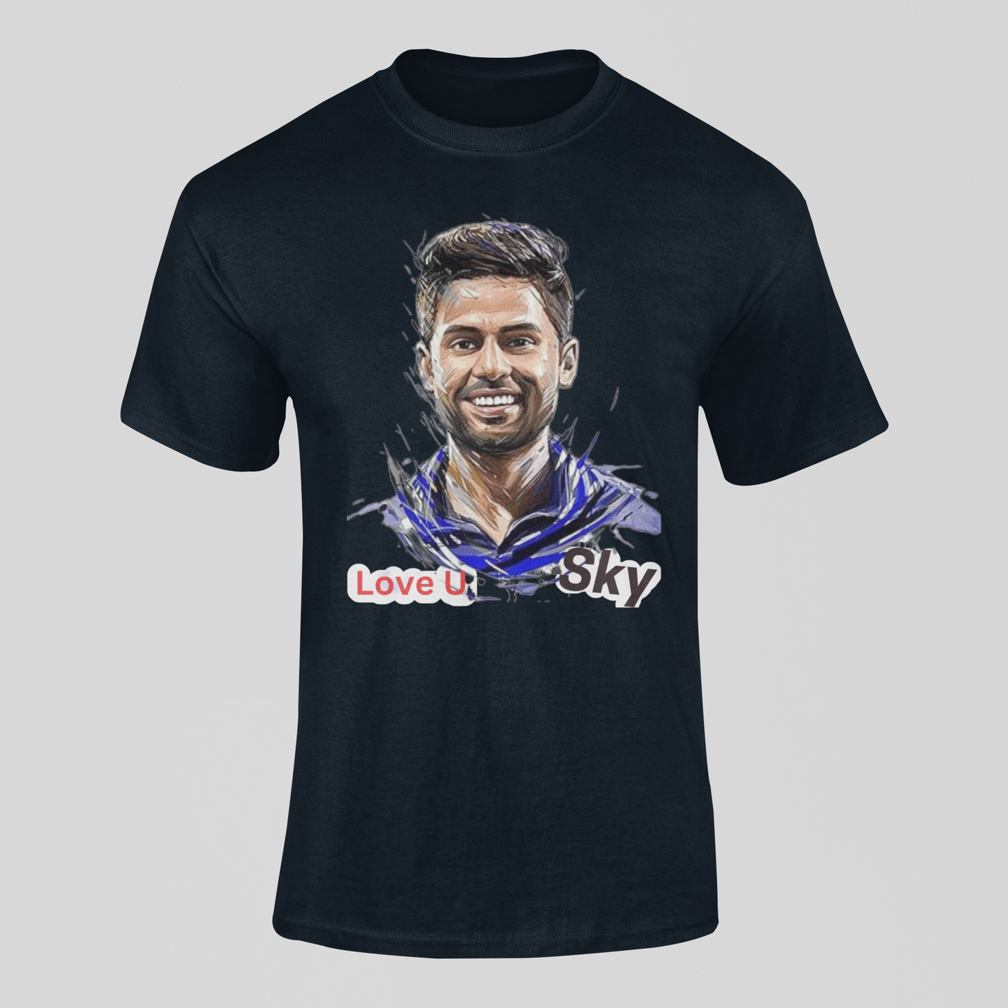 Printed Sky cricket lover t-shirt