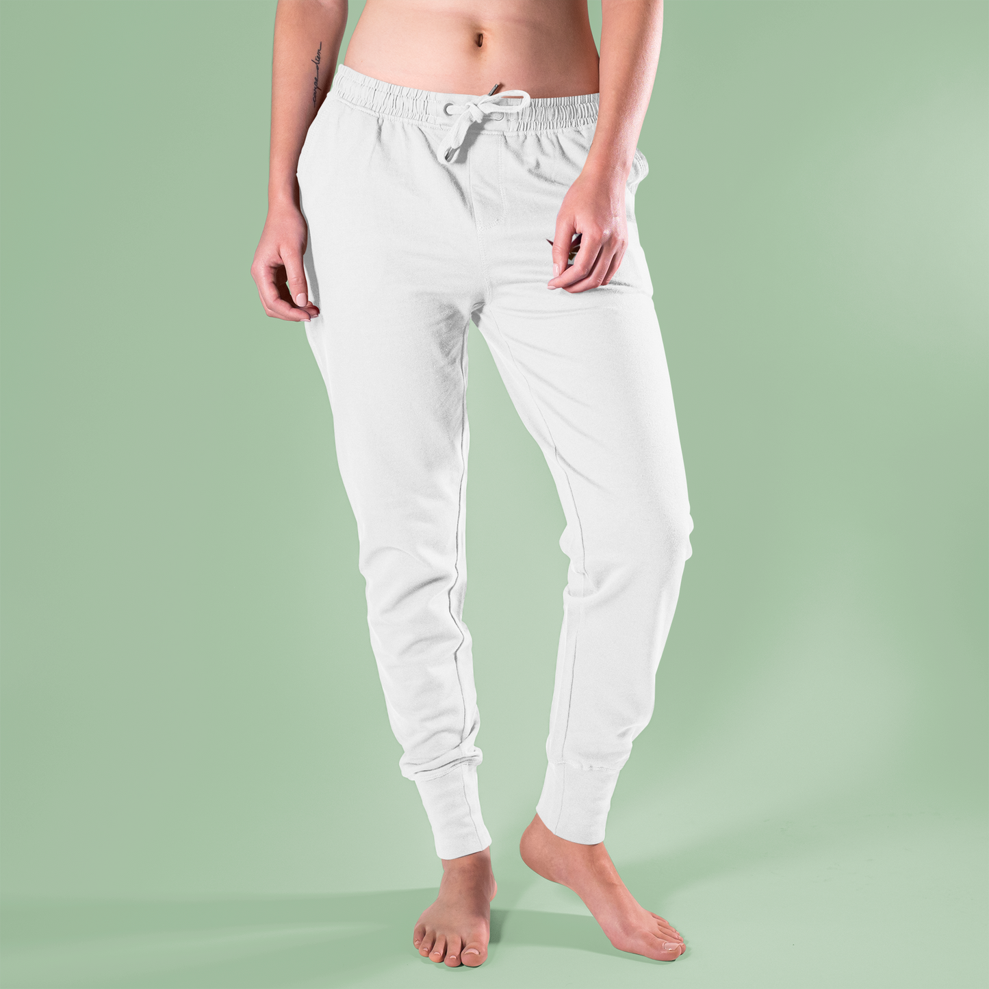 Premium quality Grey Melange color women Joggers