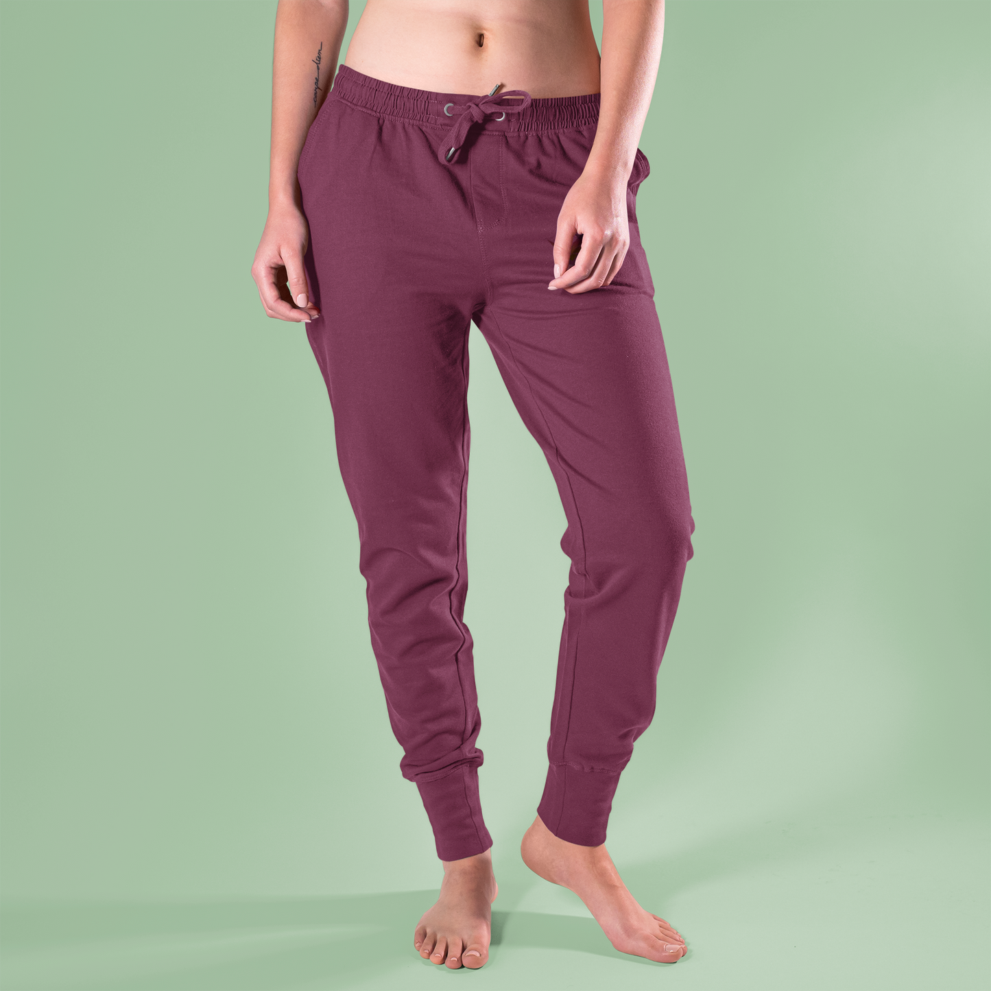 Premium quality maroon men Joggers